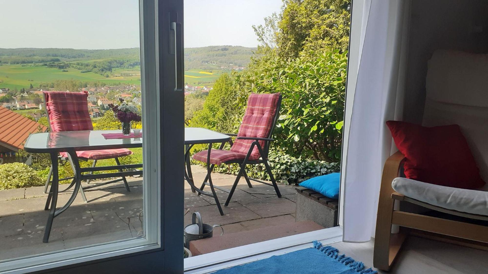 Ferienhaus Talblick Fladungen Buitenkant foto